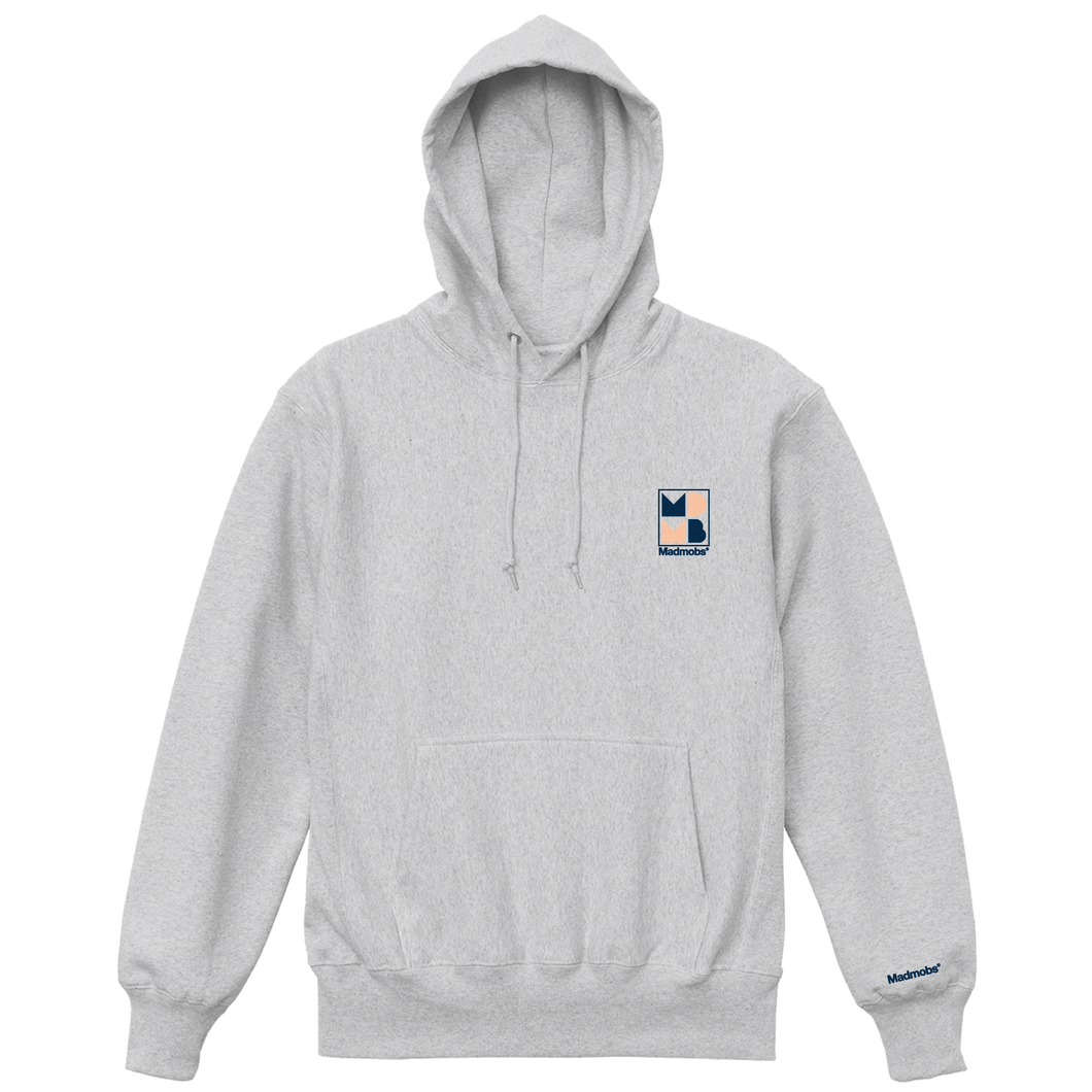 Ash Embroidery Logo Hoodie